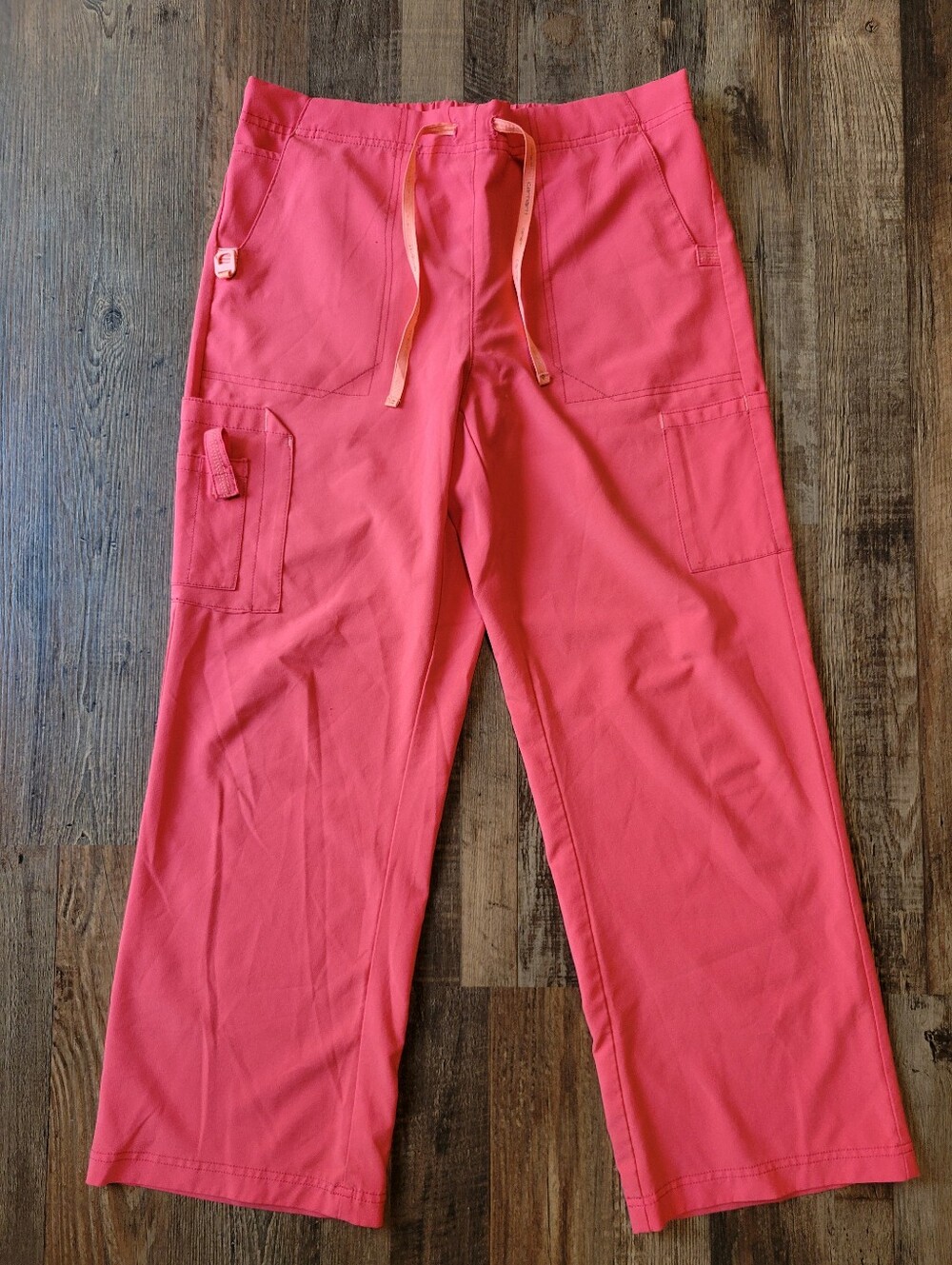 Carhartt Pink Orange Scrub Pants